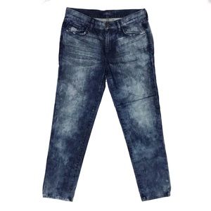 Jacob Davis Skinny Modern Acid Wash Size 28 x 30”